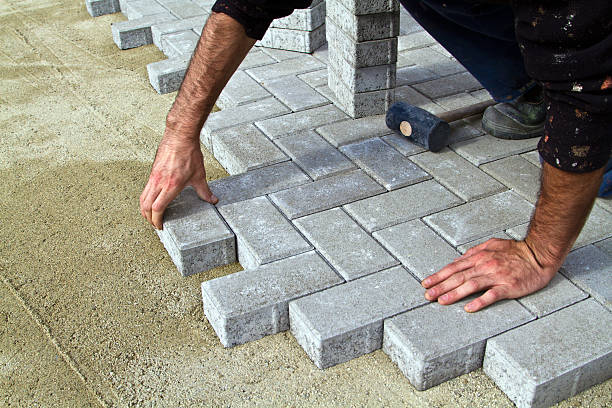 Residential Paver Driveway in Midland, MI